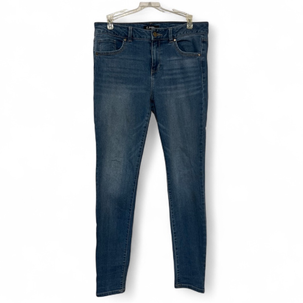 D. Jeans Women's size 10 Blue Low Rise Skinny Denim Pants